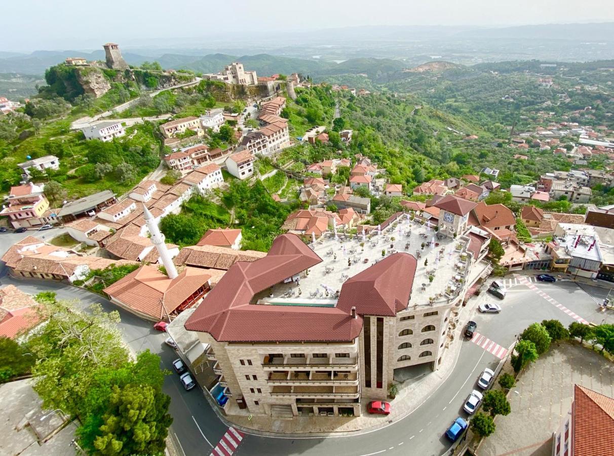 Hotel Panorama Kruje Bagian luar foto
